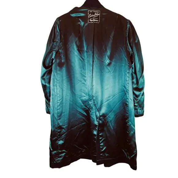 VTG 100% Imported Cashmere Overcoat Mens Black Cashmere Deluxe Roger Laurence - Picture 9 of 13